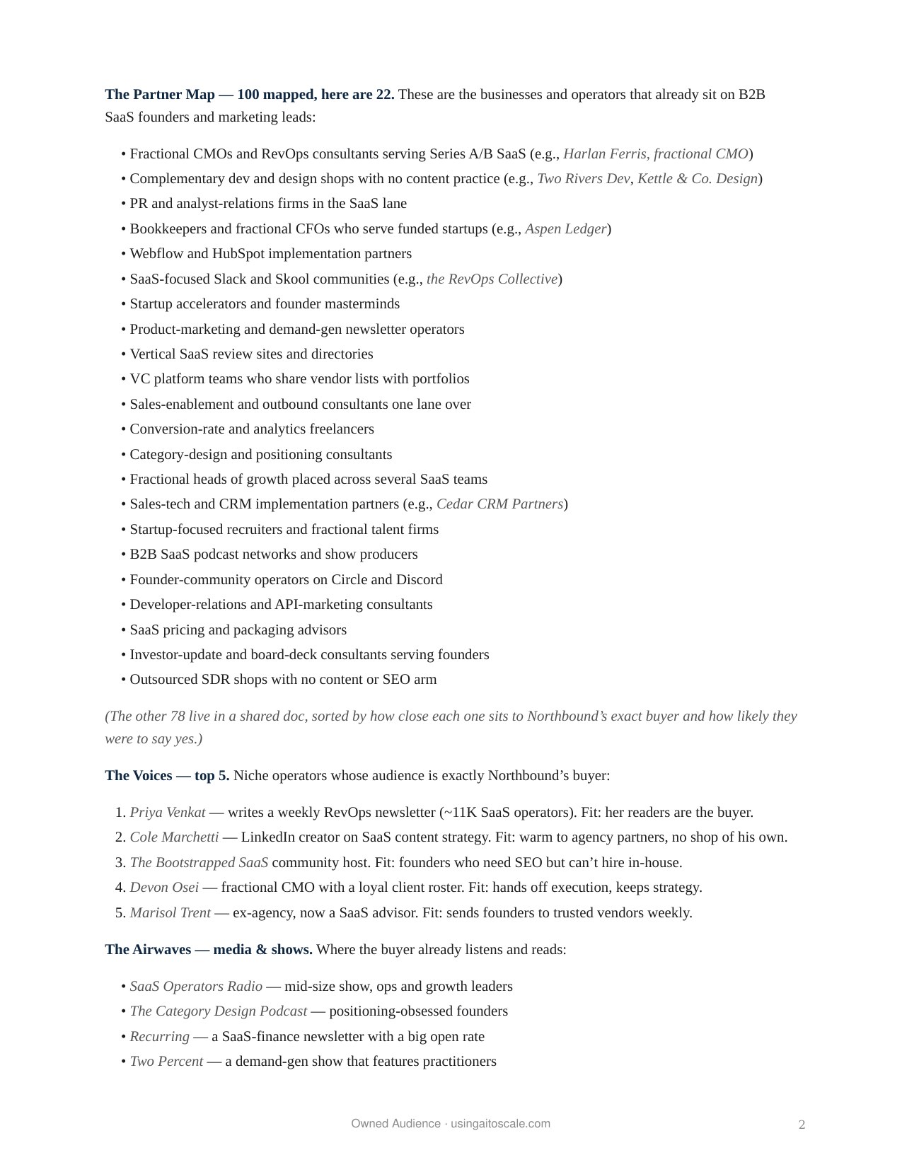 Marketing Agency — 90-Day Case Study — page 2