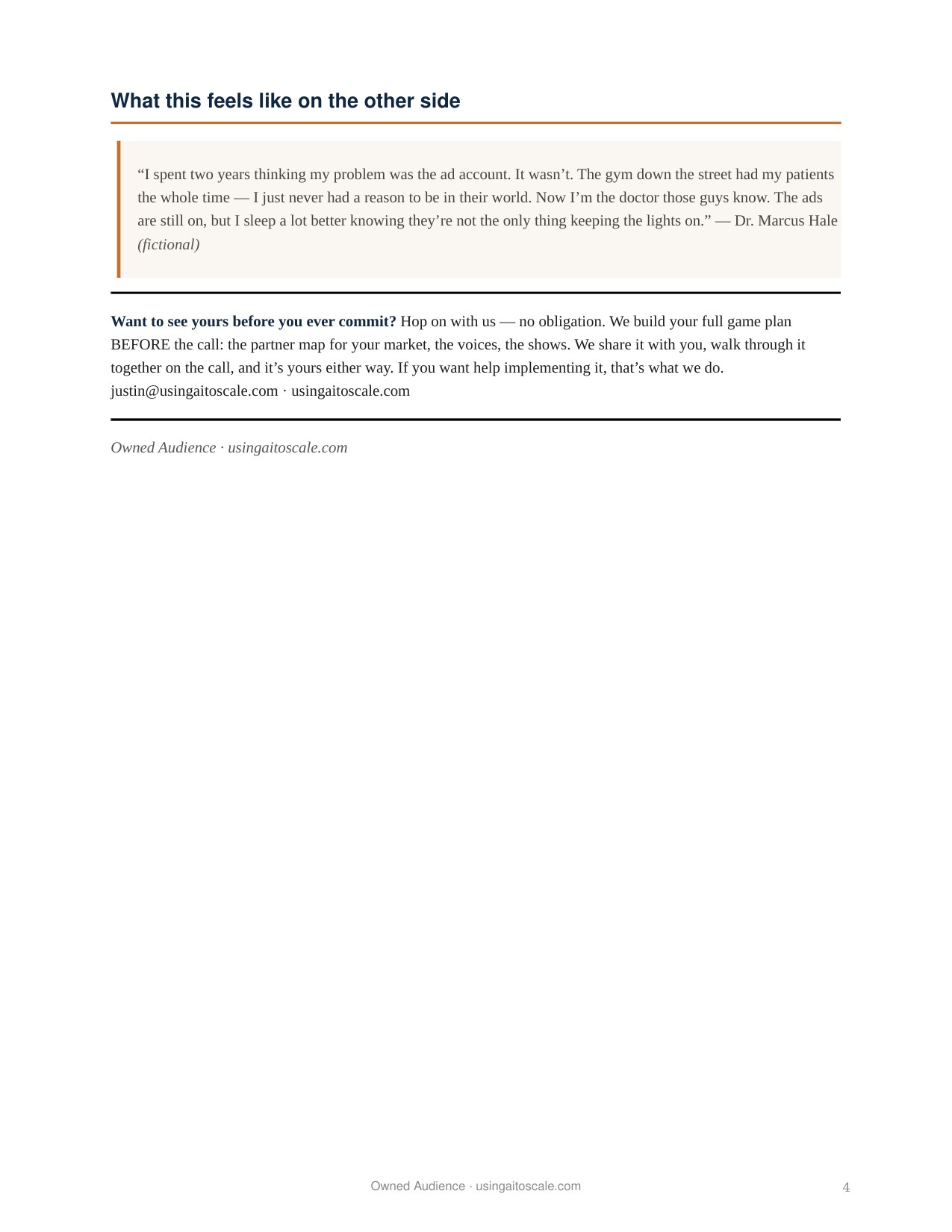 Men's Health Clinic — 90-Day Case Study — page 4