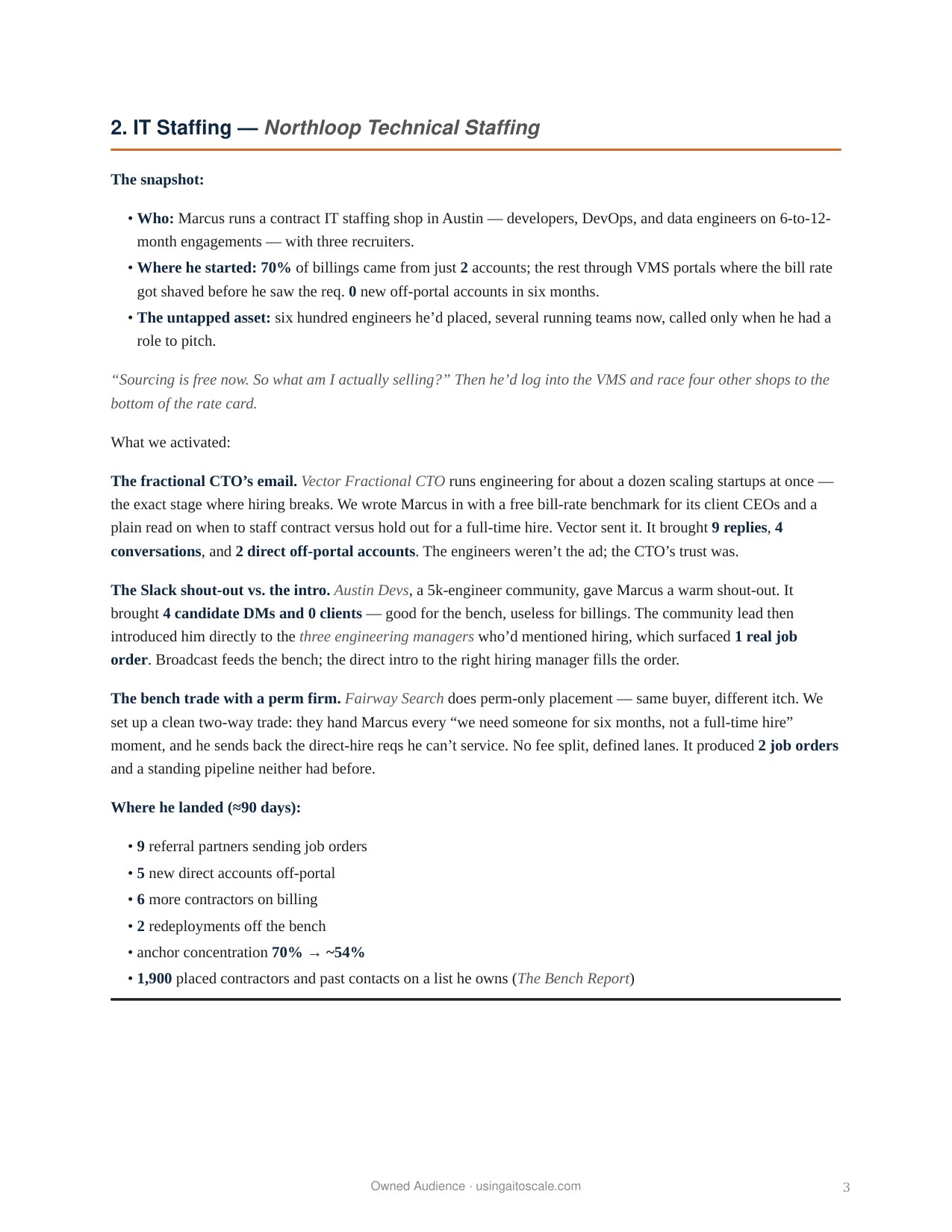 Recruiting — The Master Playbook — page 3
