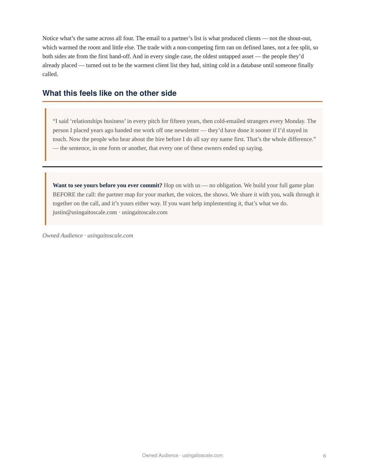 Recruiting — The Master Playbook — page 6
